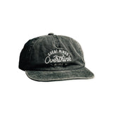 GREAT MINDS OVERTHINK ALIKE - 5PANEL - VINTAGE BLACK