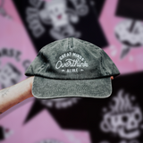 GREAT MINDS OVERTHINK ALIKE - 5PANEL - VINTAGE BLACK