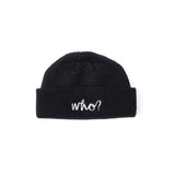 LOGO BEANIE - BLACK