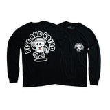 RISE AND GRIND LONGSLEEVE T-SHIRT - BLACK