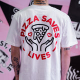 PIZZA SAVES LIVES