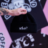 LOGO BEANIE - BLACK
