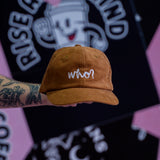 CORD DAD CAP - CAMEL