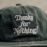 THANKS FOR NOTHING - 5PANEL - VINTAGE BLACK