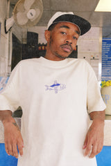 ONLY THE BEST GET CAUGHT - FADED ECRU