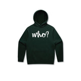 WHO LOGO HEAVYWEIGHT HOODIE - PINE GREEN