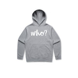 WHO LOGO HEAVYWEIGHT HOODIE - HEATHER GREY