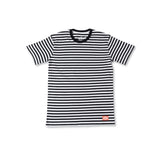 WORKWEAR STRIPE TEE - BLACK/WHITE