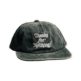 THANKS FOR NOTHING - 5PANEL - VINTAGE BLACK