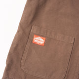 CANVAS WORKWEAR GILET - WALNUT