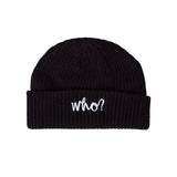 LOGO BEANIE - BLACK