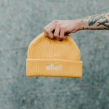 LOGO BEANIE - GOLD