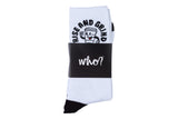 RISE AND GRIND SOCKS - WHITE