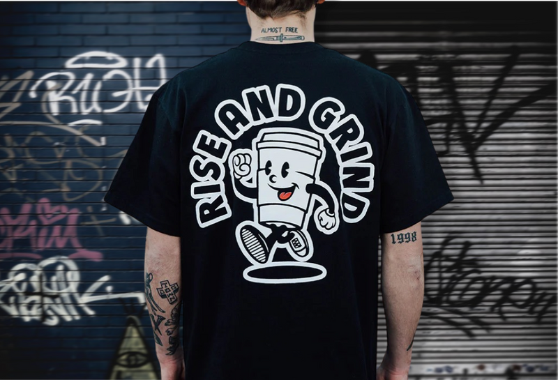 RISE AND GRIND - BLACK