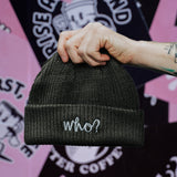 LOGO BEANIE - WALNUT