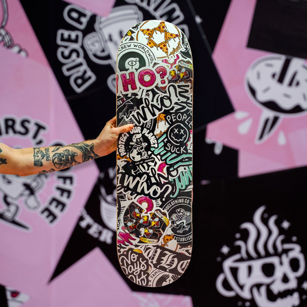 STICKER SLAP SKATEBOARD