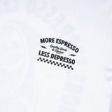 MORE ESPRESSO LESS DEPRESSO - WHITE