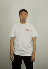 POWERED BY CAFFEINE - WHITE