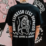 MORE ESPRESSO LESS DEPRESSO