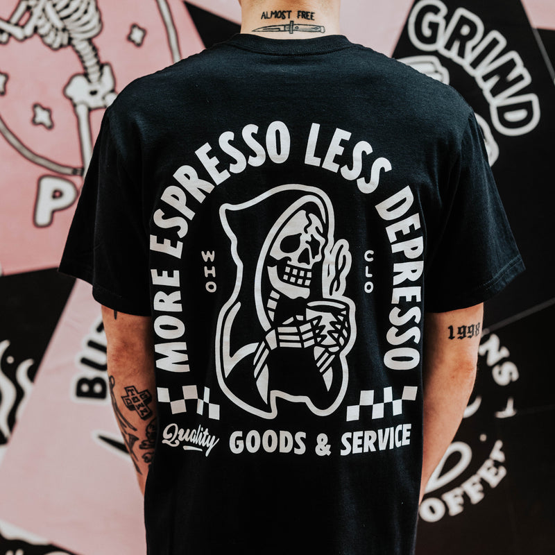 MORE ESPRESSO LESS DEPRESSO