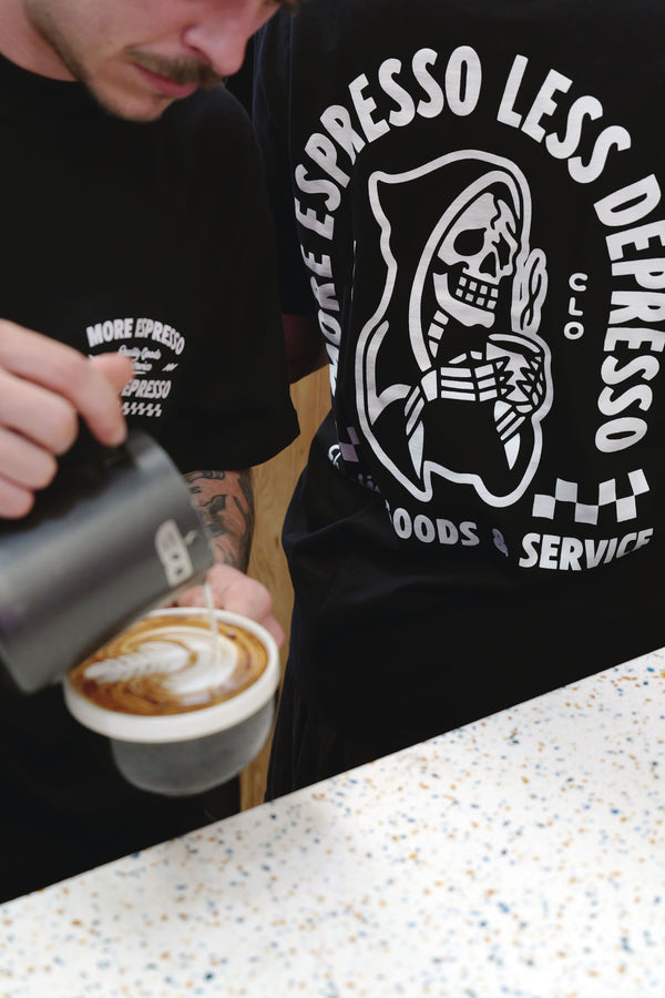 MORE ESPRESSO LESS DEPRESSO