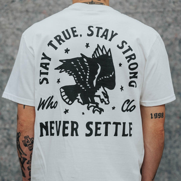NEVER SETTLE