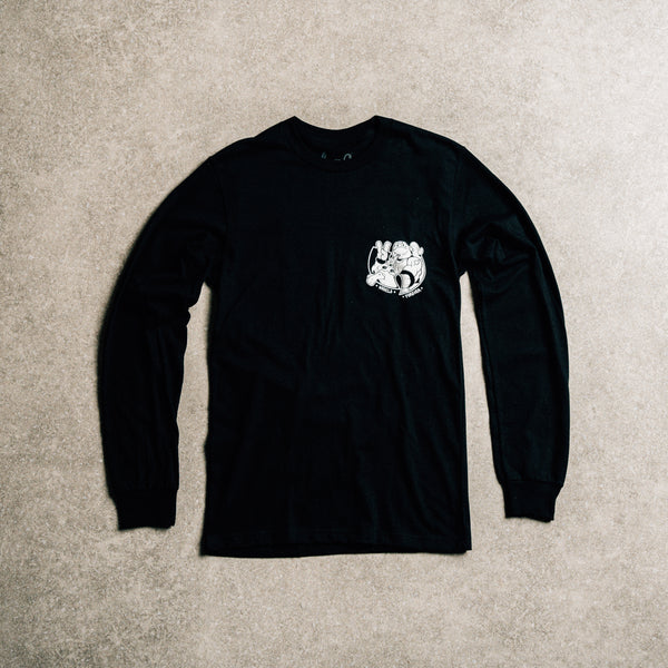 PROTECT YA NECK LONGSLEEVE T-SHIRT - BLACK