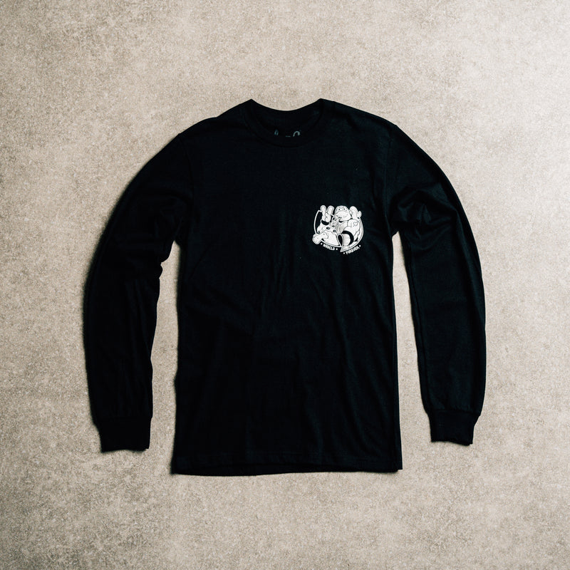 PROTECT YA NECK LONGSLEEVE T-SHIRT - BLACK