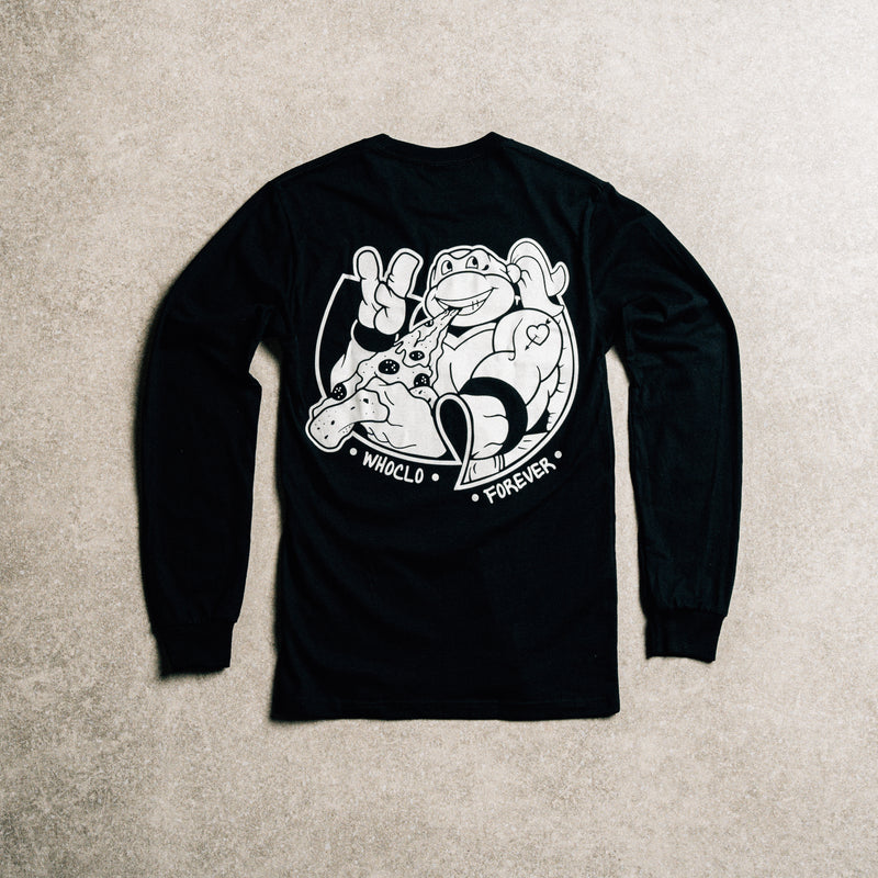 PROTECT YA NECK LONGSLEEVE T-SHIRT - BLACK