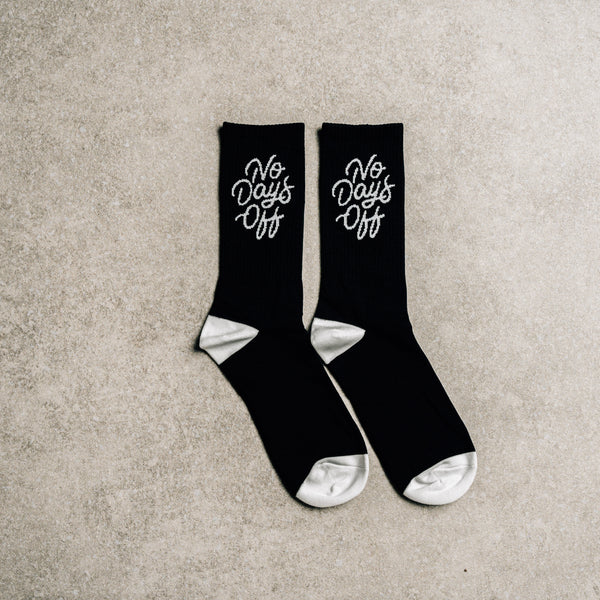 NO DAYS OFF SOCKS - BLACK