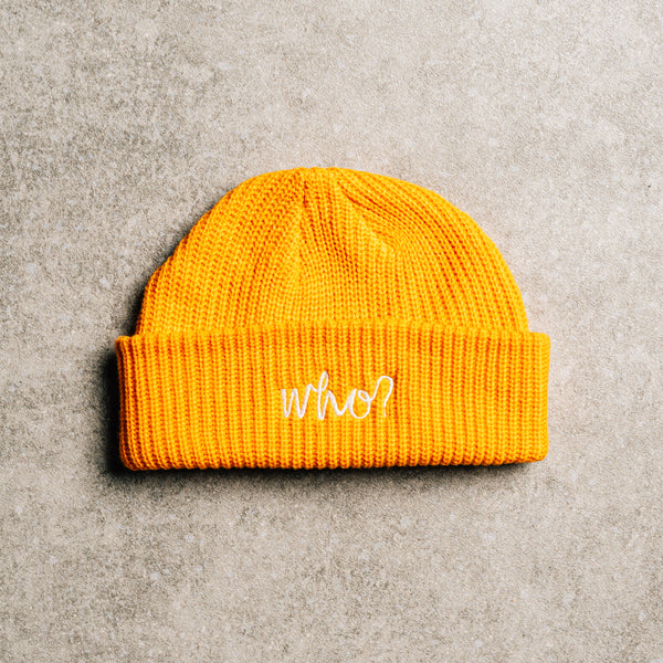 LOGO BEANIE - GOLD