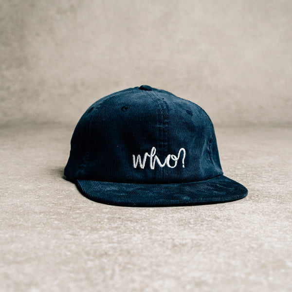 CORD DAD CAP - NAVY