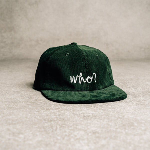 CORD DAD CAP - OLIVE