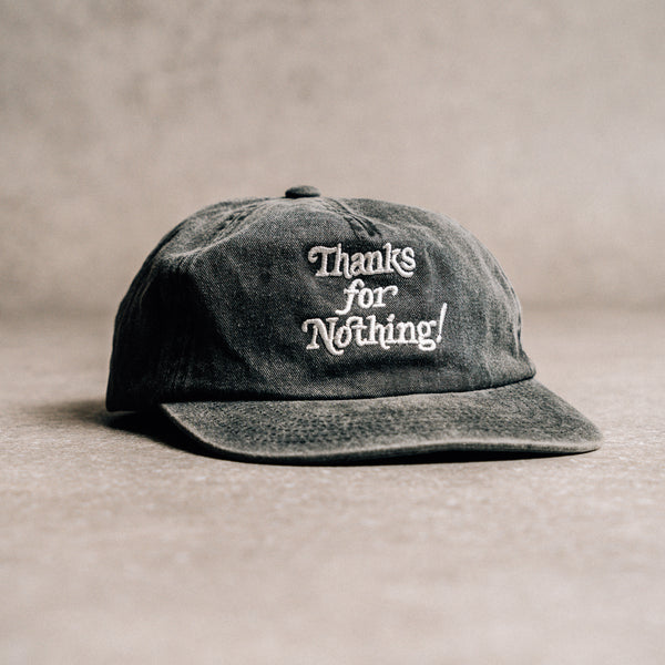 THANKS FOR NOTHING - 5PANEL - VINTAGE BLACK