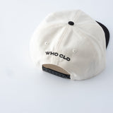 SCRIPT TWO TONE CAP