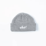 LOGO BEANIE - GREY