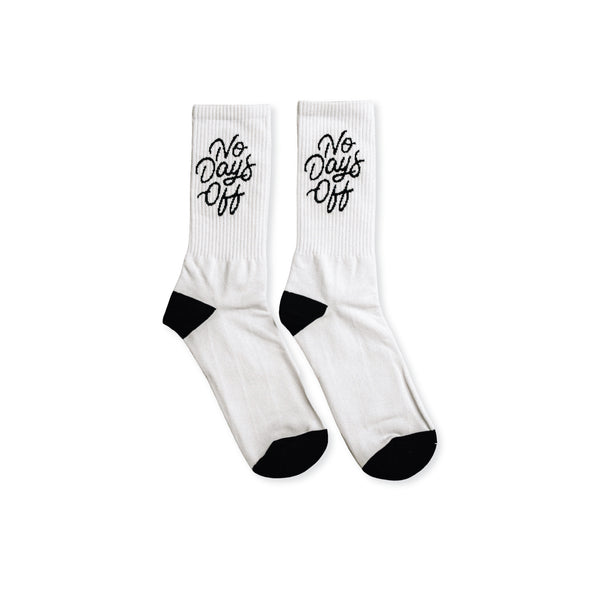 NO DAYS OFF SOCKS - WHITE