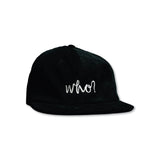 CORD DAD CAP - BLACK