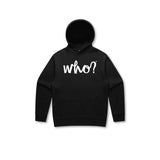 WHO LOGO  HEAVYWEIGHT HOODIE - BLACK