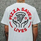 PIZZA SAVES LIVES
