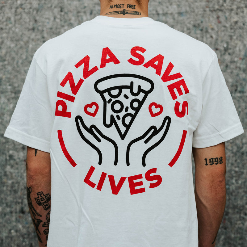PIZZA SAVES LIVES