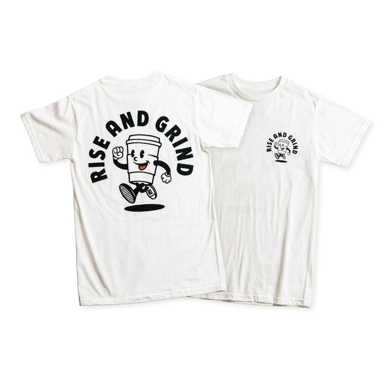 RISE AND GRIND - WHITE