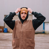 WORKWEAR BEANIE - CAMEL