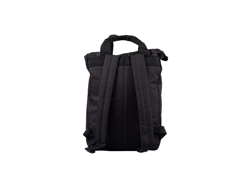 ROLL TOP BACKPACK - BLACK