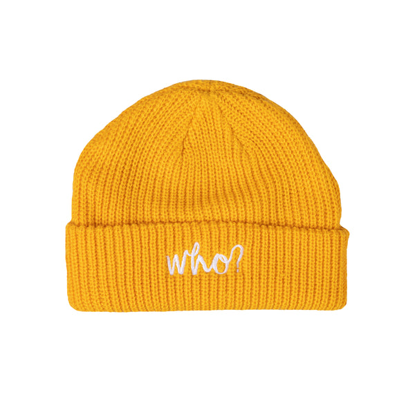 LOGO BEANIE - GOLD