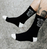 PEOPLE SUCK SOCKS - BLACK