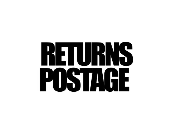 RETURNS POSTAGE FEE