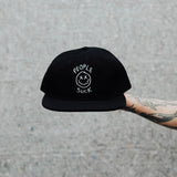 PEOPLE SUCK - BLACK WOOL 6PANEL
